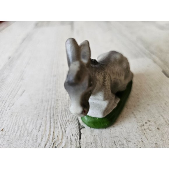 Vintage Japan donkey 19 Nativity village Xmas decor - Picture 2 of 8